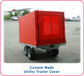 Custom Designed Utility Trailer Covers